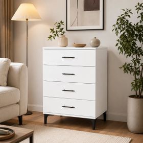Garaj Home Doğa Beyaz Şifonyer