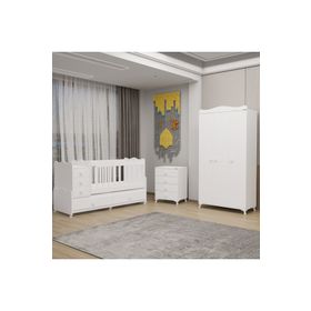 Garaj Home Melina Yıldız 3 Kapaklı Bebek Odası Takımı
