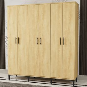 Garaj Home Meşe 6 Kapaklı Dolap