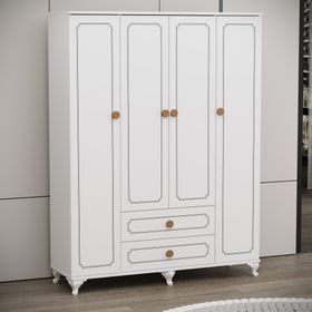 Garaj Home Yaren 4 Kapaklı Dolap
