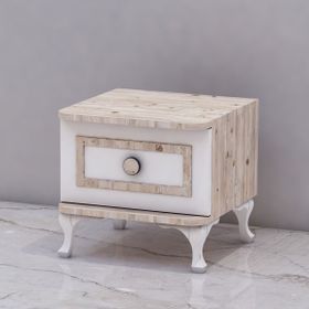 GarajHome Beyaz Soho Ada Komodin