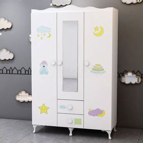 GarajHome Uykucu 3 Kapaklı Dolap