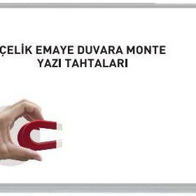 Garanti 100X150 cm Duvara Monte Beyaz Yazı Tahtası