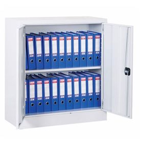 Garanti Metal 100 cm Metal Açık Gri Dosya Klasör Dolabı