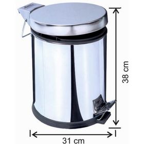 Garanti Metal 1014 20 lt Pedallı Çöp Kovası