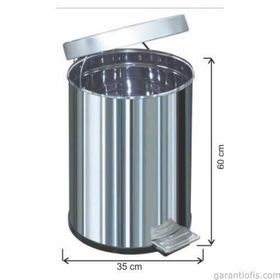 Garanti Metal 1052 60 lt Pedallı Çöp Kovası