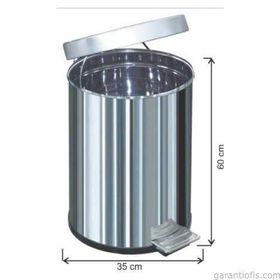 Garanti Metal 1052 60 lt Pedallı Çöp Kovası