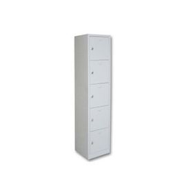 Garanti Metal 5 Gözlü Gri Öğretmen Öğrenci Dolabı