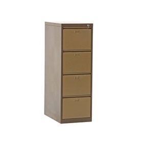 Garanti Metal Dört Çekmeceli Çif Renk Metal Kartoteks Askılı Dosya Dolabı
