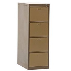 Garanti Metal Dört Çekmeceli Çif Renk Metal Kartoteks Askılı Dosya Dolabı