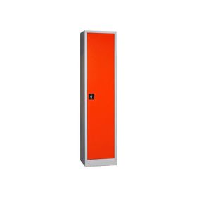 Garanti Metal Tam Boy 198'lik Tek Kapılı Kırmızı Gri Dosya Dolabı
