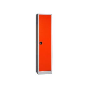 Garanti Metal Tam Boy 198'lik Tek Kapılı Kırmızı Gri Dosya Dolabı