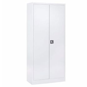 Garanti Metal Tam Boy Açık Gri Metal 198 cm Klasör Dolabı