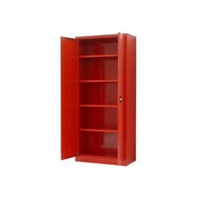 Garanti Metal Tam Boy Kırmızı Metal 198 cm Dosya Dolabı