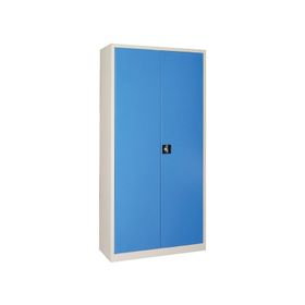 Garanti Metal Tam Boy Mavi Açık Gri Metal 198 cm Dosya Dolabı