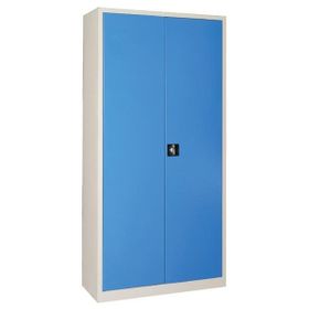 Garanti Metal Tam Boy Mavi Açık Gri Metal 198 cm Dosya Dolabı