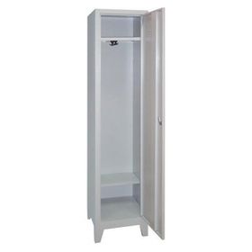 Garanti Metal Tek Kapılı Tam Boy Soyunma Dolabı