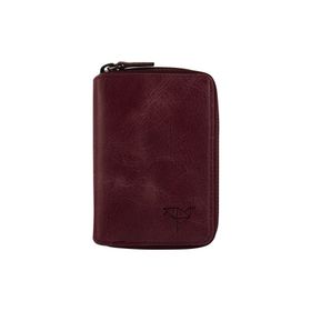 Garbalia Fargo Bordo Deri Unisex Cüzdan