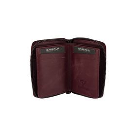 Garbalia Fargo Bordo Deri Unisex Cüzdan