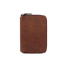 Garbalia Fargo Vintage Taba Deri Unisex Cüzdan