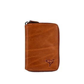 Garbalia Fargo Vintage Taba Deri Unisex Cüzdan