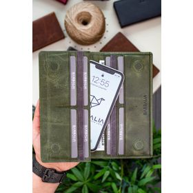 Garbalia Hamburg Yeşil Unisex Cüzdan