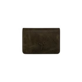 Garbalia Magnet Crazy Yeşil Deri Unisex Cüzdan