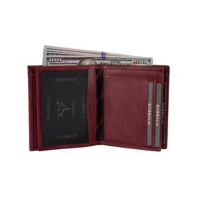 Garbalia Marshall Bordo Erkek Cüzdan