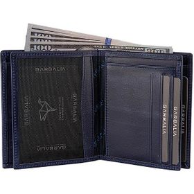 Garbalia Marshall Lacivert Erkek Cüzdan