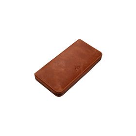 Garbalia Murphy Crazy Taba Deri Unisex Cüzdan