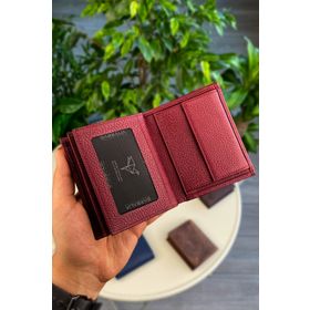 Garbalia Reynosa Bordo Erkek Cüzdan