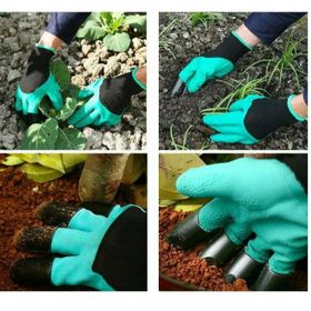 Garden Genie Gloves Toprak Kazma Bahçe Eldiveni