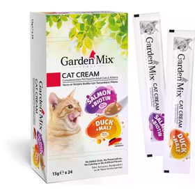 Garden Mix 15 gr 24 Adet XXL Somon Ördek Kedi Kreması