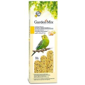 Garden Mix 3'lü Muzlu ve Yumurtalı Muhabbet Kuş Krakeri