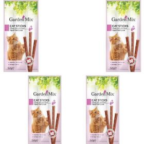 Garden Mix 3x5 gr 4'lü Ciğerli Kedi Stick Ödülü