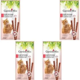 Garden Mix 3x5 gr 4'lü Kuzu Etli Kedi Stick Ödülü