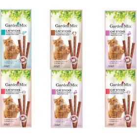 Garden Mix 3x5 gr 6'lı Karışık Kedi Ödülü