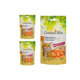 Garden Mix 3x60 gr Tavuklu Kedi Ödülü