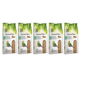 Garden Mix 5x1 kg Platin Seri Vitaminli Meyveli Muhabbet Kuşu Yemi