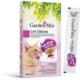 Garden Mix 5x15 gr Somonlu ve Biotinli Kedi Ödülü