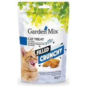Garden Mix 60 gr Ton Balıklı İçi Dolgulu Kedi Ödülü