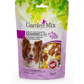 Garden Mix 75 gr Tavuk Ördek ve Balkabaklı Dambıl Köpek Ödülü