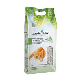 Garden Mix Aktif Karbonlu 5 lt Marsilya Sabunlu İnce Taneli Kedi Kumu