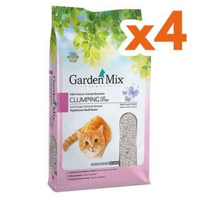 Garden Mix Bebek Pudralı Topaklaşan 5x4 lt Kedi Kumu