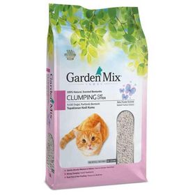 Garden Mix Bentonit 5 lt Pudralı İnce Taneli Kedi Kumu
