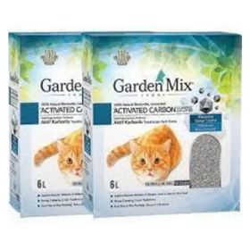 Garden Mix Bentonit Aktif Karbonlu 2x6 lt Paket Kedi Kumu