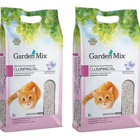 Garden Mix Bentonit Bebek Pudrası İnce 2x5 lt Kedi Kumu