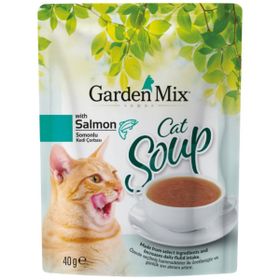 Garden Mix Cat Soup 40 gr Somonlu Kedi Çorbası