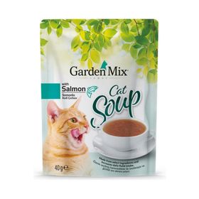 Garden Mix Cat Soup 40 gr Somonlu Kedi Çorbası