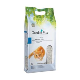 Garden Mix Kalın Taneli Topaklaşan Kokusuz 5 lt Doğal Kedi Kumu